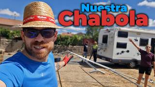 CONSTRUIMOS una "CHABOLA" en solo 8h para las FIESTAS de MI PUEBLO y lo celebramos ASÍ
