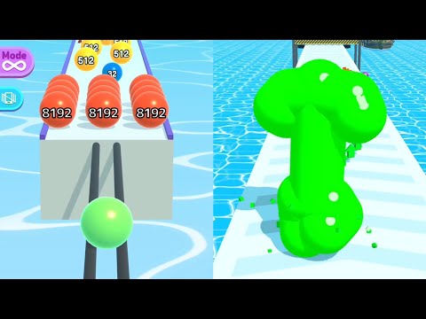 Ball Run 2048 Vs TallMan Run Gameplay All LevelsNew Big Update Feb 18 2025