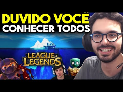 MYLON REAGE: INVESTIGANDO O ICEBERG DE LEAGUE OF LEGENDS. ATÉ ONDE ELE VAI?