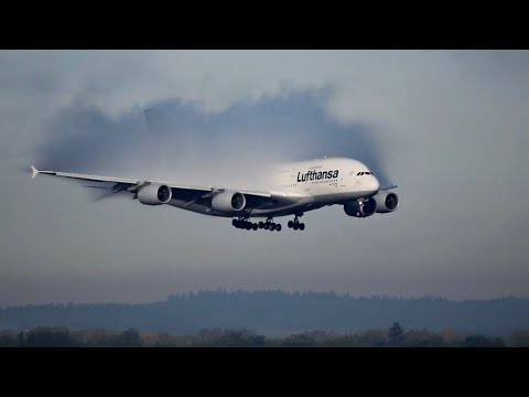 A380 Creates Exploding Condensation