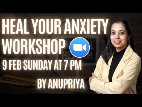 FREE LIVE WEBINAR | Heal Your Anxiety Without Medicine | Life Coach Anupriya | Hare Krsna TV