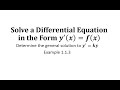 Differential Equations and Their Solutions