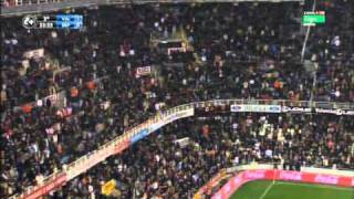 Gol Jeremy Mathieu - Valencia 2 - 0 Deportivo de la Coruña