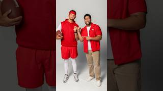 Patrick Mahomes tests out his acting skills.