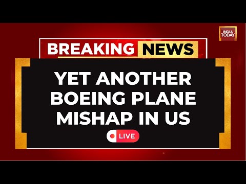 Denver Airport Chaos LIVE: Fire on Miami-bound American Airlines Flight | Boeing News | US News LIVE