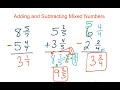 Adding and Subtracting Mixed Numbers Mastery
