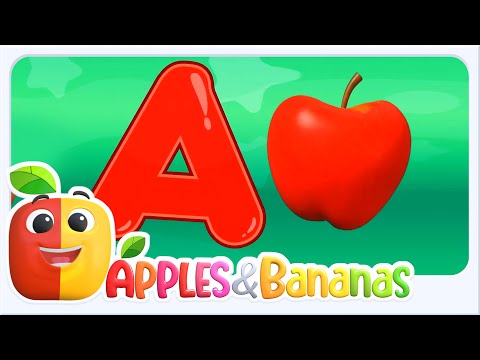 A is for Apples Educational Nursery rhyme and More Music for kids