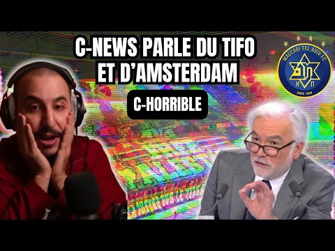 CNEWS parlent du TIFO PAL-SG et d'AMSTERDAM, c'est HORRIBLE !