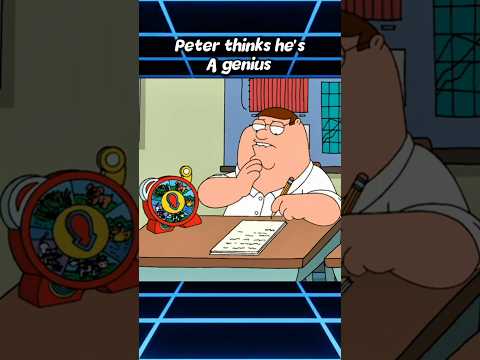 Family guy Peter takes a IQ test #familyguy #exam #animal #perhaps #school #season #4 #moments #fyp