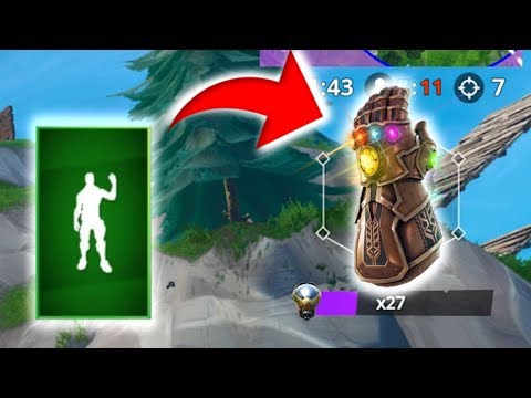 So I tried to collect the 6 Infinity Stones and Use emote "SNAP" and This is what Happened..