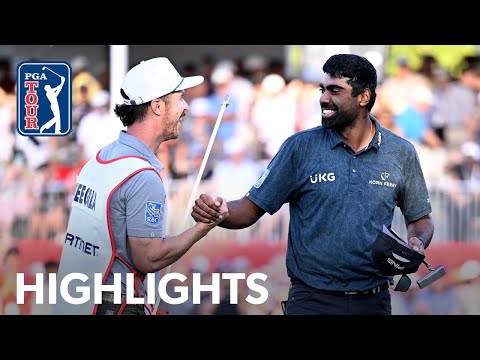 Sahith Theegala claims first PGA TOUR win | Round 4 | Fortinet Championship | 2023