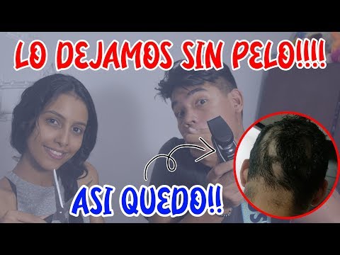 BROMA SALE MAL LE CORTAMOS EL PELO LO DEJO SIN CABELLO