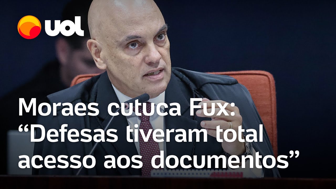 Moraes interrompe Zanin e volta a cutucar Fux: ‘Defesas tiveram total acesso aos documentos’