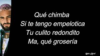 Maluma - BRONCEADOR LETRA
