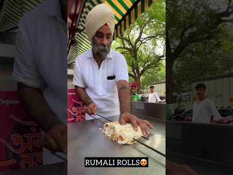 RUMALI ROLLS😍 | Indian street food #shorts