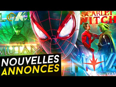 LES NOUVELLES ANNONCES MARVEL (Blade, Loki saison 3, Saga X-MEN, Spider-Man Miles Morales, Wanda)