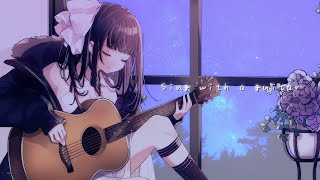 【Karaoke/歌枠】リクエストで歌う弾き語り💜Sing with a guitar requested songs #歌枠 #VTube