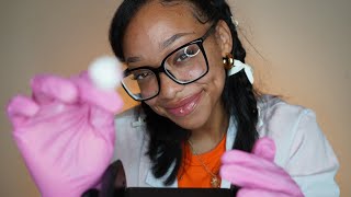 ASMR | EAR EXAM + Deep Clean👂(Lotion Massage, Mouth Sounds To Help You Unwind 🧡 3DIO MIC
