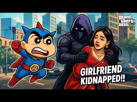 Shinchan Lover Kidnapping 😳 Girlfriend kidnapper in GTA 5 | In GTA Gamer