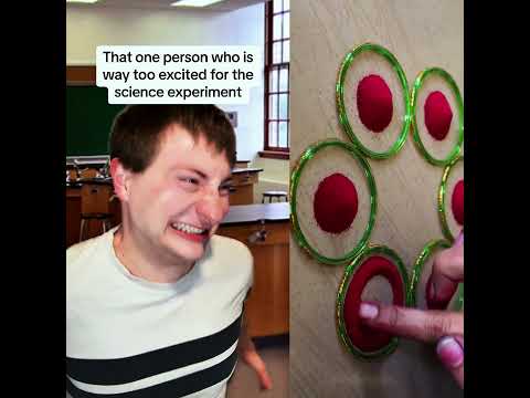 That one perosn who is way too exited for the science experiment #greenscreen #pov #shorts
