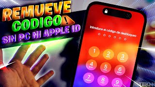 💯Cómo Remover iPhone BLOQUEADO sin PC Ni Apple ID / Métodos para iPhone y iPad 2025