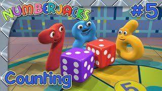 Carry On Counting! | Numberjacks Maths Course!🔢Counting | Learning with Numberjacks!