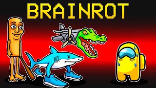 ¡Among Us PERO somos BRAINROTS! 💀😂 SILVIOGAMER en AMONG US PERO ⭐