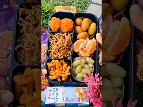 😱junkfood❌️❌️fruits🍇🍊lunch box #kids🥰 school tifin box #lunch box #shorts @cookingwithfun45