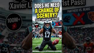Is Xavier Legette DONE in Carolina?! Drop on Screen Pass Sparks Trade Talk! 😳🏈 #Shorts