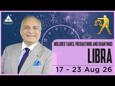 Libra Weekly Horoscope From 17th August 2026 | Gain Professional Elevation And Enhanced Dignity ✨