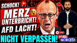 SCHOCK! Merz SCHREIT in Chrupalla-Rede REIN – doch dann LACHT komplette AFD ihn AUS!