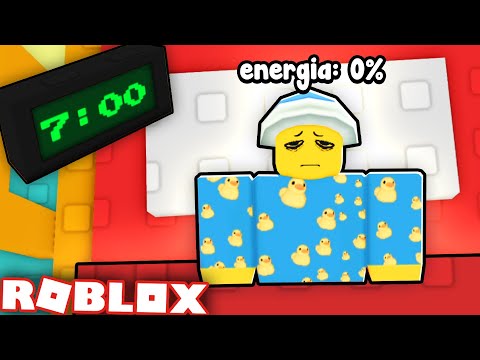 kiedy musisz wstać rano do szkoły w ROBLOX...