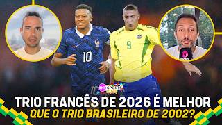 MBAPPÉ, DEMBÉLÉ E OLISE SÃO MELHORES QUE RONALDO, RIVALDO E RONALDINHO? DISCUTIMOS