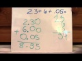 Adding and Subtracting Decimals to Hundredths Place