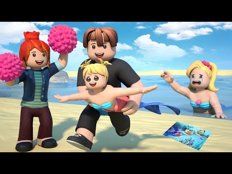 ROBLOX Brookhaven 🏡RP : Adopted a Baby Mermaid | Roblox Edgar