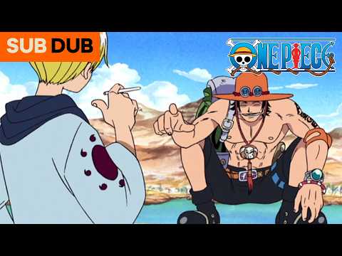 The Straw Hats Meet Ace | One Piece