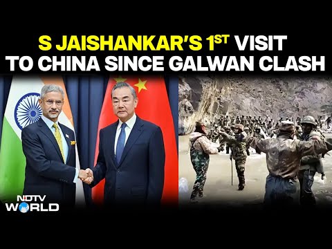 S Jaishankar In China | EAM Jaishankar Meets Chinese VP Han Zheng In Beijing