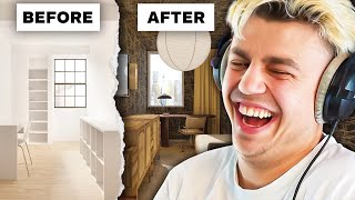 ICH bewerte RAGEBAIT Interior Design! (Architectural Digest) I Papaplatte Reaction