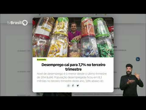 Taxa de desemprego no Brasil é a menor desde 2015