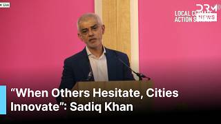 FULL SPEECH: London Mayor Sadiq Khan Announces $45 Million Boost for Global Climate Fight | AL1G