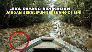 JANGAN PERNAH NYOBAIN BERENANG DI SUNGAI INI❗❗ INILAH BEBERAPA SUNGAI PALING BERBAHAYA DI DUNIA