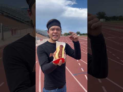 100m Hot Dog Run Challenge