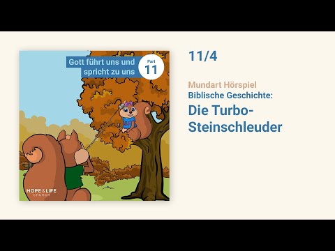 Die Turbo-Steinschleuder | Hörspiel - Kinderbibel Teil 11 | Hops und Lila