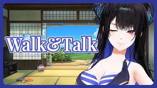 We're walking on the beach~ | Walk & Talk