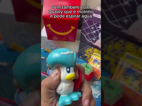 COMPREI TODOS os BRINQUEDOS do MCDONALDS com CARTAS POKÉMON de 2025 #mcdonalds #shorts