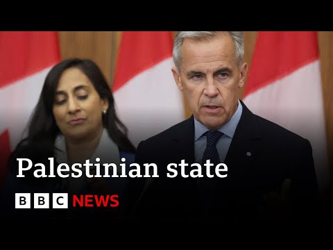 Canada follows France and UK with plan to recognise Palestinian state | BBC News