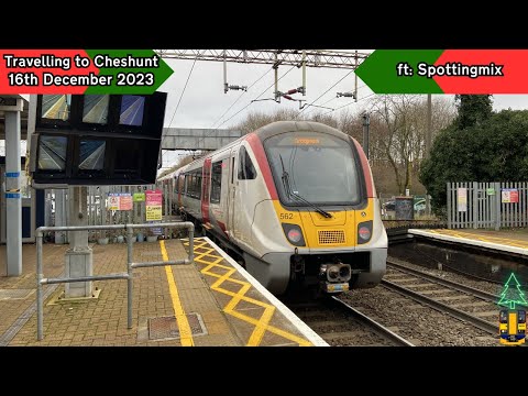 Christmas with Fabe 2023 Episode 14: Travelling to Cheshunt with @Spottingmix