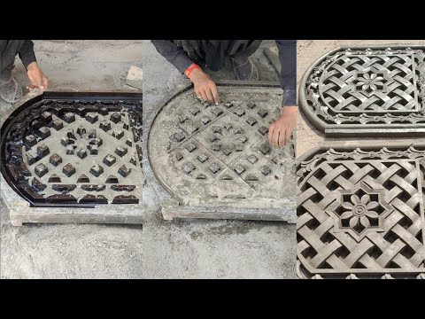 How Ventilation Cement Grills Are Made #shorts #howtomake #wowskills #diy #cementprojects