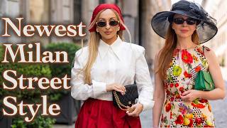 NEWEST SEASON Beautiful ITALIAN Looks DRESSES Milan's Most Stunning Street Style July 2026