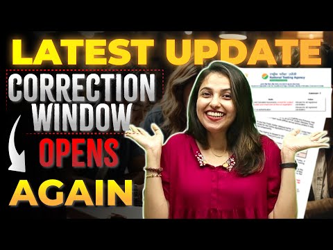 NEET 2024 Correction Window open Again | Latest NTA Updates | NTA Correction Window | Exam Winner
